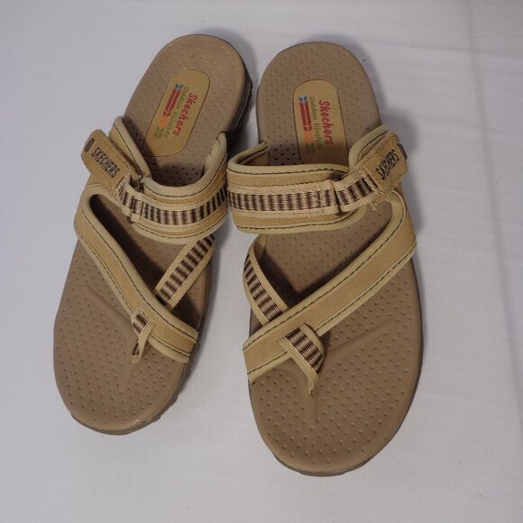 Skechers Shoes - Skechers Women's‎ Reggae Sandals Beige Size 8